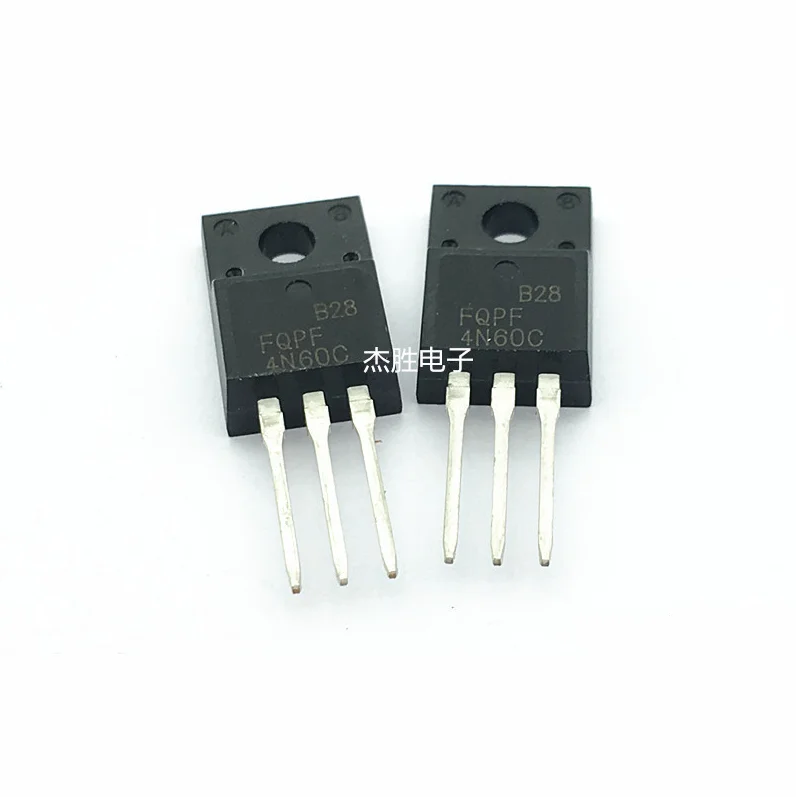 10PCS FQPF4N60C TO 220 4N60C 4N60 TO220 new 4A 600V FET-in Transistors ...