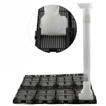 

20/24/28/32 Pieces of 14*7*1.5CM White Undergravel Filters Bottom Plates for Aquarium Fish Tank with Extendable Water Pipe