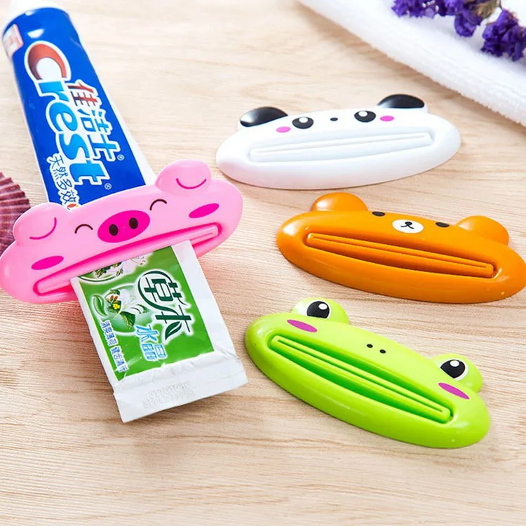 

purse hooks home organization and storage anchor decor Cartoon toothpaste squeezer Korean version of manual