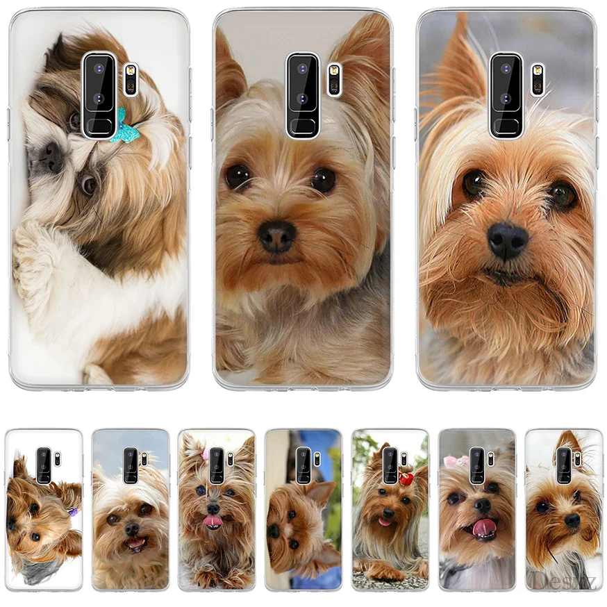 

Phone Case Yorkshire Terrier Dog for Samsung Galaxy J3 J5 J7 A5 A6 A8 Note 8 9 Plus 2016 2017 2018 Cover