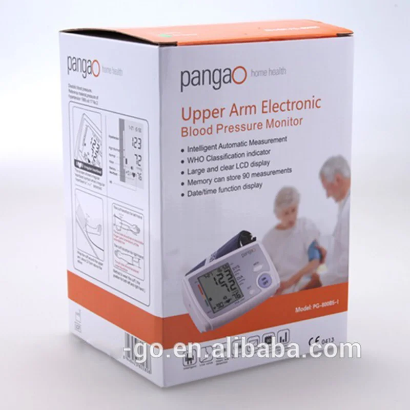 Цифровой измеритель кровяного давления Pangao, автоматический пульсометр, сфигмоманометр, верхний тонометр, кровяное давление, B5