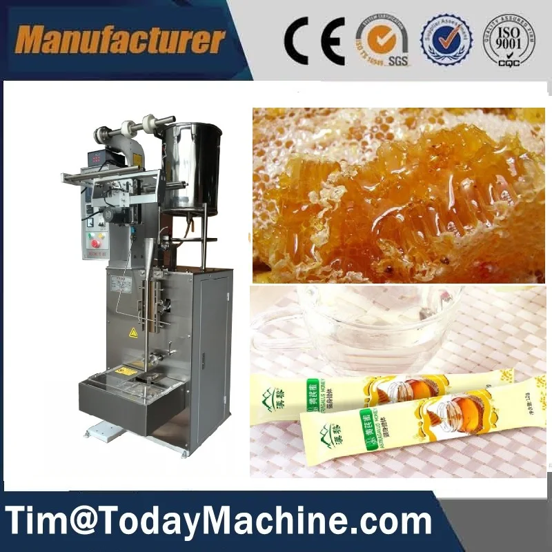 

hot selling automatic vertical small liquid packaging machine for honey