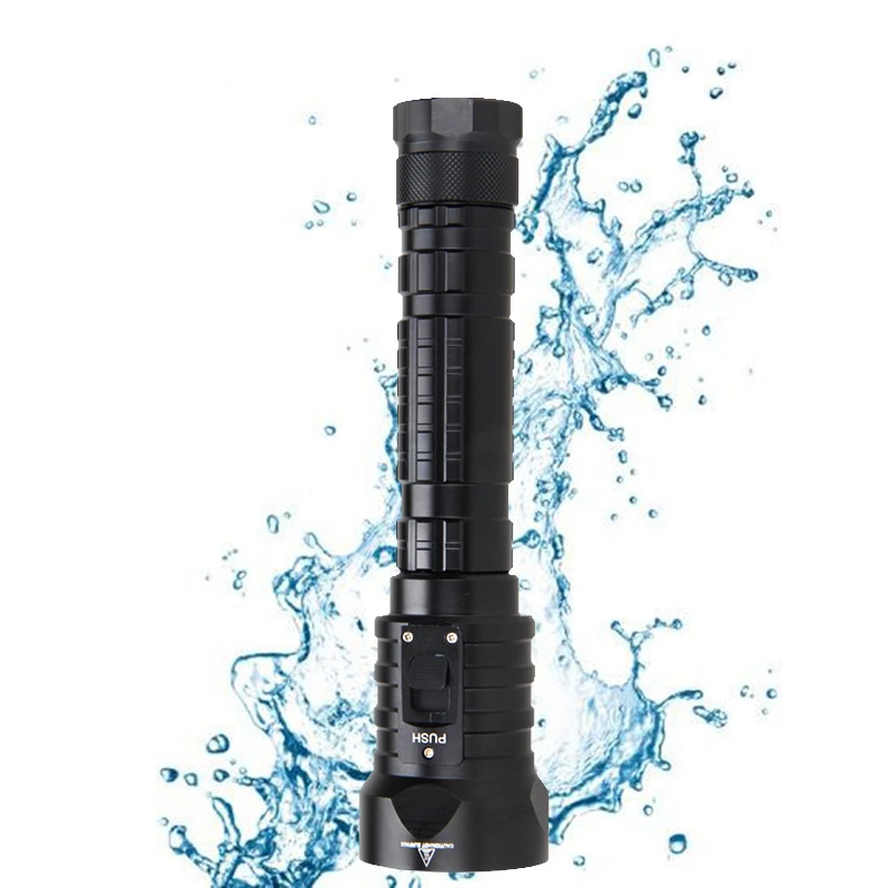 

3 Modes 1600 lumens 4X XM-L T6 LED Diving Flashlight very bright beam of light