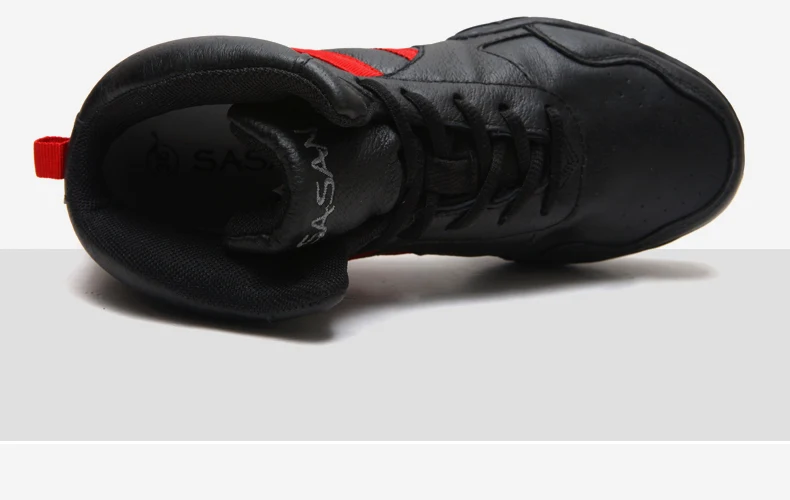 Современные кроссовки для джаза; женская обувь; SASAN; коллекция 8813 года; женская обувь из высококачественной свиной кожи; дышащая обувь на каблуке 4 см; TPR