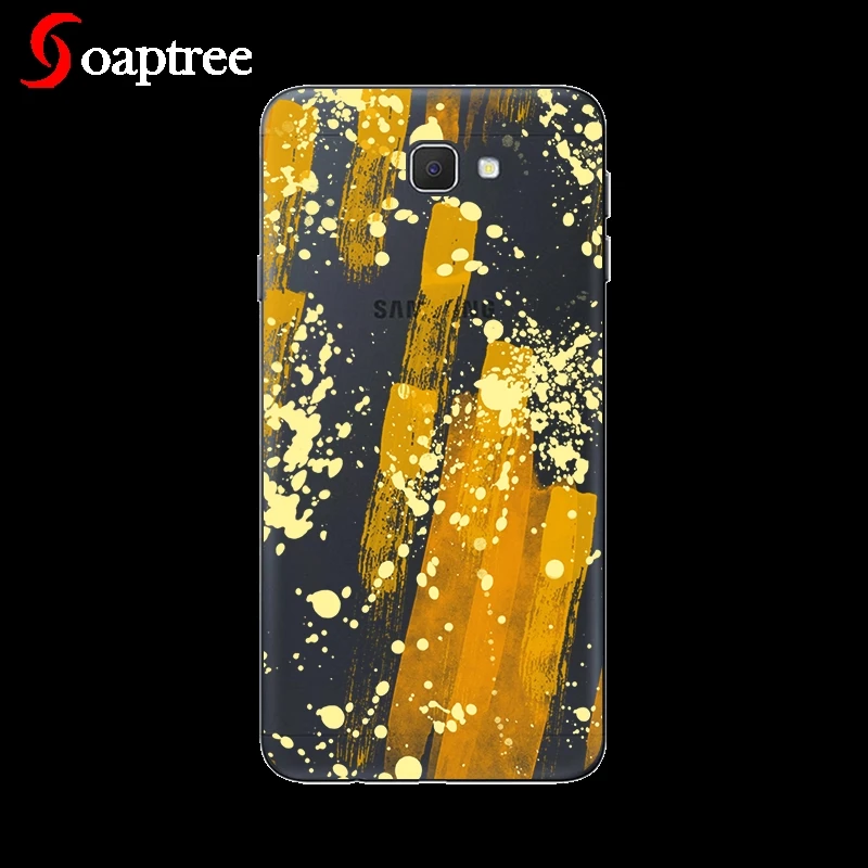 

Silicon Phone Cases For Samsung Galaxy J7 prime Case G610F Clear Painted TPU Cover For Galaxy On7 Prime On Nxt Fundas Coque Soft