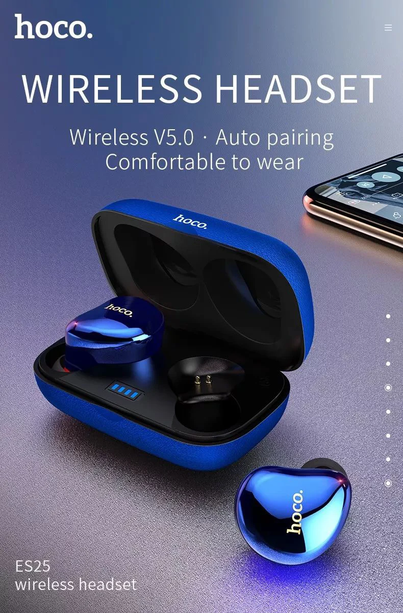 Bluetooth 5.0 CSR Gêmeos TWS A2DP Avrcp