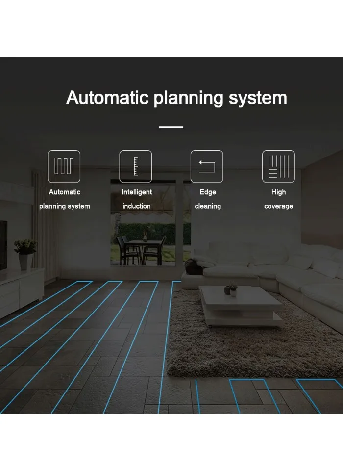 Новейшая модель; подбитой кожи WiFi робот-пылесос для дома намеченному маршруту стерилизации воды Швабра робот