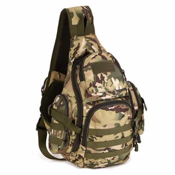 

Outdoor Riding Mountaineering Camping Backpack Shoulder Bag Large-Capacity Tactical Bag Chest Pack