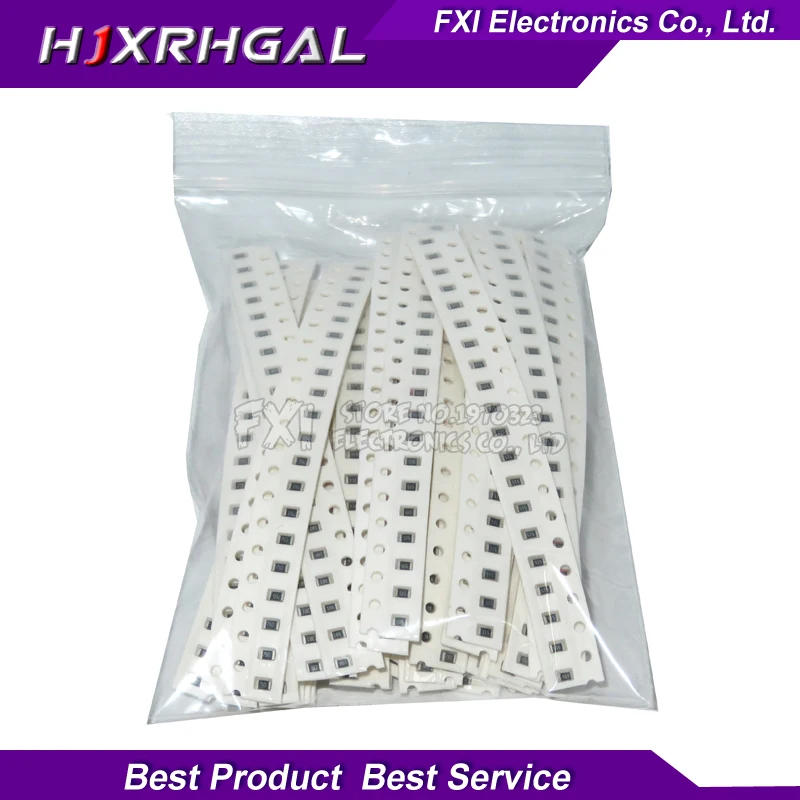 

36valuesX20pcs=720pcs 0805 1ohm-10Mohm SMD Resistor Kit Assorted Kit 5% component diy samples kit new and original