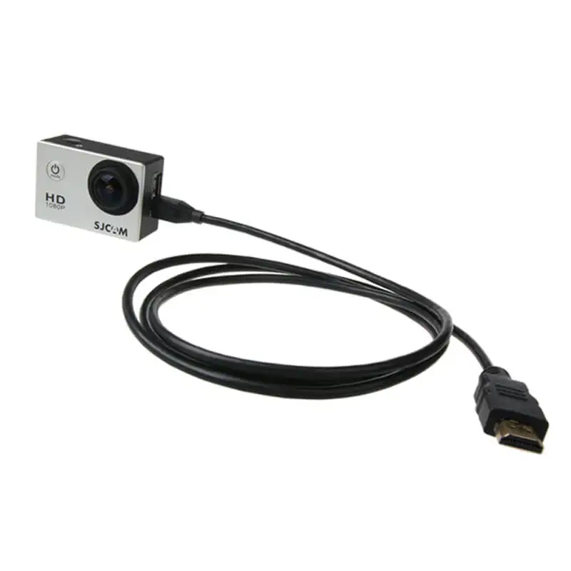 High Speed Micro HDMI (Type D) to HDMI (Type A) Male to Male HDMI Cable MM Converter Cord For GoPro Hero 654 Xiaoyi 4K SJcam (6)