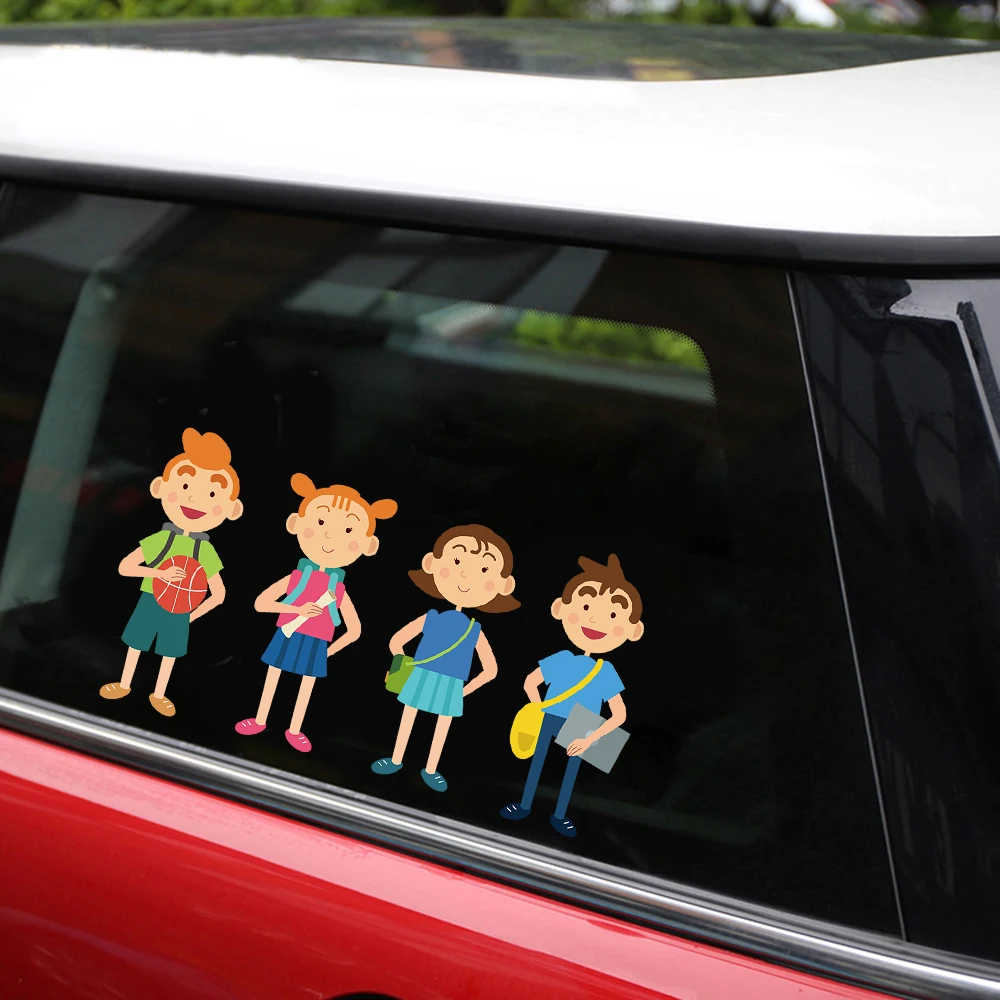 New Removable & Reusable Stickers For Car Back to School Home Car