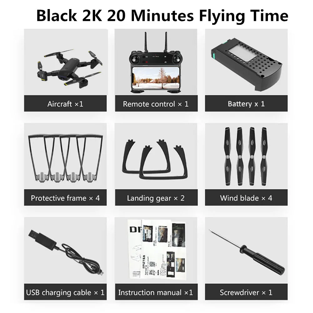 SG700 Модернизированный складной Радиоуправляемый WiFi дроны FPV 2 K двойная камера Дрон режим следования приложение управление Квадрокоптер для подарка игрушечный Дрон 4 K - Цвет: Красный
