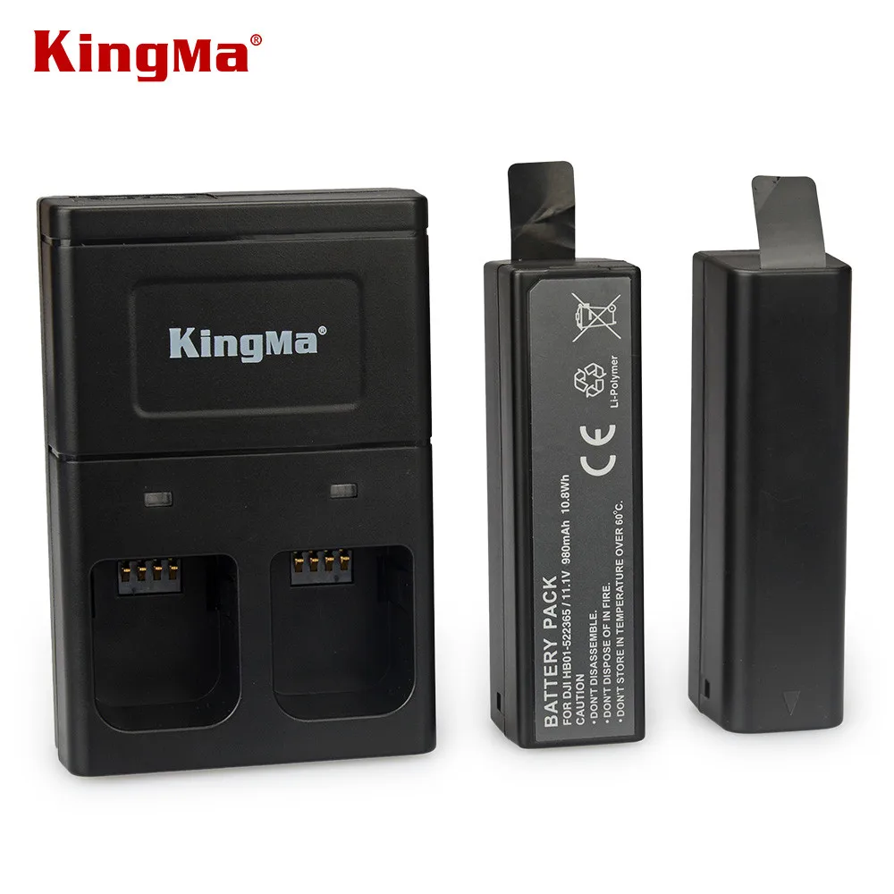 

KingMa For DJI Osmo Intelligent Battery 2pcs+Double charge for Handheld 4K Gimbal Extra Accessories Newly Coming Part 7