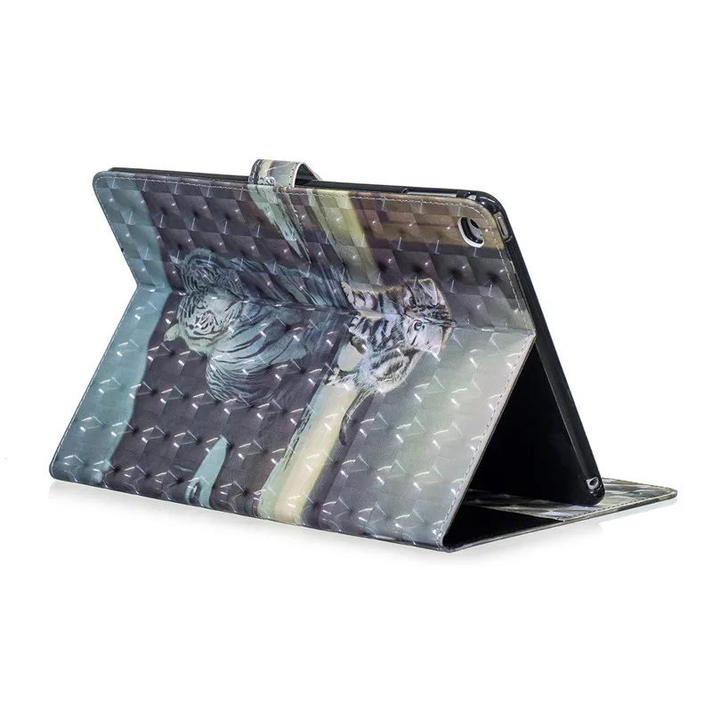 Wekays для Coque Apple Ipad Air 2 Ipad 6 мультяшная Панда 3D кожаный чехол для Ipad Air 2 Ipad6 чехол для Ipad Air2 Shell