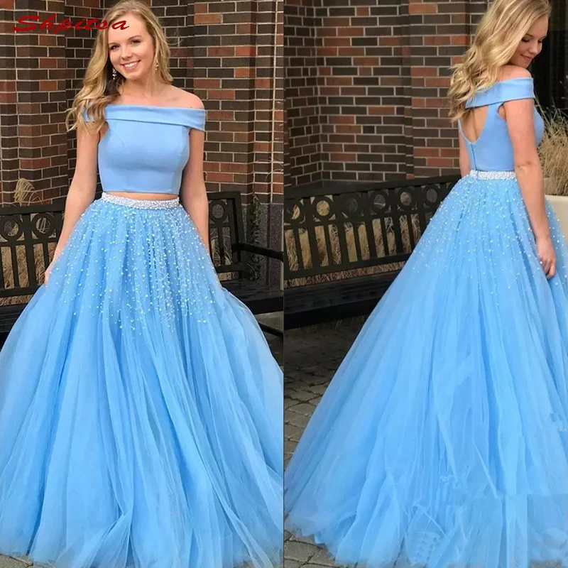 Lange Moeder van de Bruid Jurken voor Bruiloften Plus Size Sky Blue Avondjurken Bruidegom Godmother 2018 Lange Moeder van de Bruid Jurken voor Bruiloften Plus Size Sky Blue Avondjurken Bruidegom Godmother 2018