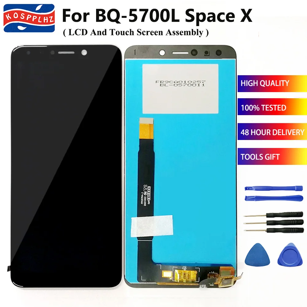 ЖК-дисплей 5 7 дюйма для BQ BQ-5700L Space X 5700L сенсорный экран стекло дигитайзер сенсор