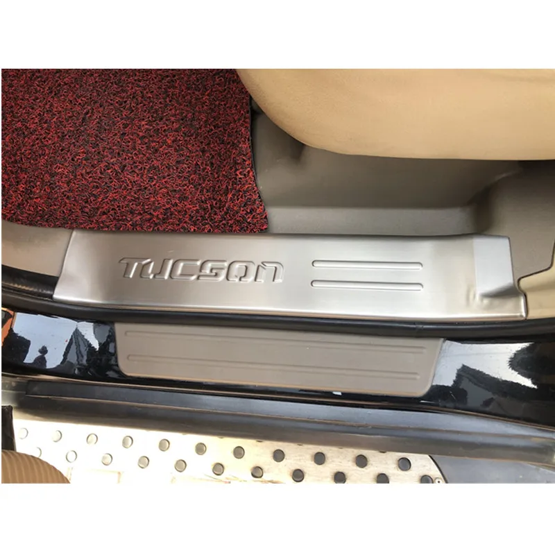Аксессуары для HYUNDAI TUCSON 2006 2007 2008 2009 2010 2011 2012 2013 2014 дверной порог С приветственной