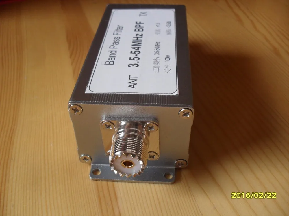 BPF 3.5 54 3 5 54MHz band pass filter улучшает возможности анти заклинивания коротких волн