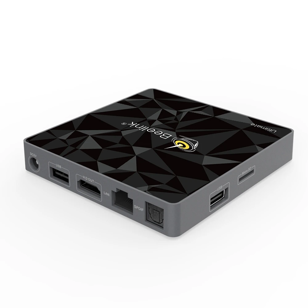 Beelink GT1 Ultimate TV Box Android 7 1 четырехъядерный процессор Amlogic S912 3 ГБ 32 Голосовое