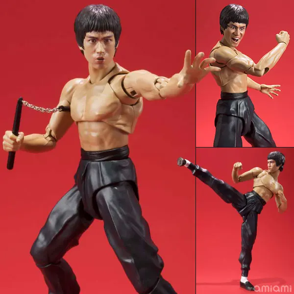 

SHF 6inch Kungfu Bruce Lee Death Game Jeet Kune Do Deluxe Edition Collection Actoin Figure for Fans Holiday Gift