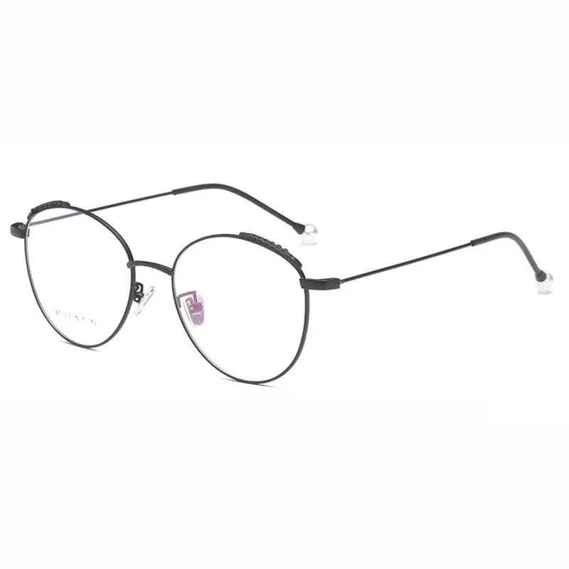 

Handoer 6913 Optical Glasses Frame for Men and Women Alloy Eyewear Full Rim Alloy Spectacles Glasses Optical Prescription Frame