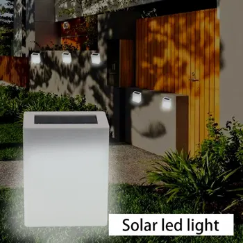 

4pcs/lot Warm White , White Lighting Color Solar Light For Garden Yard IP55 Waterproof Led Solares para Jardin Exterior