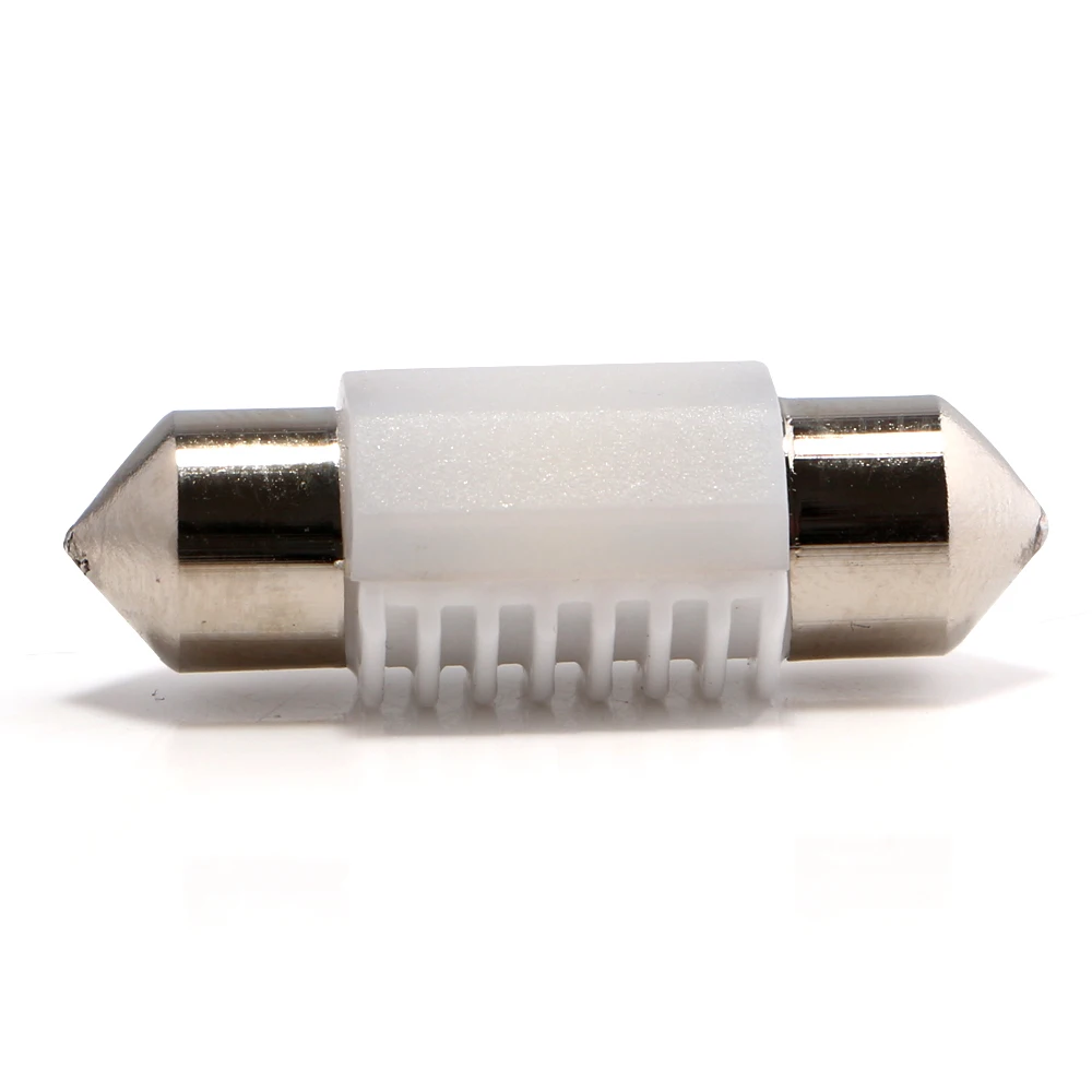 4 шт./лот керамический Festoon C5W 3030 2 SMD LED Canbus без ошибок авто Интерьер Купол лампы