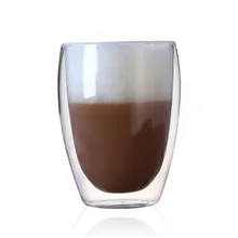 Детская одежда на рост 80, 250/350/450 с двойными стенками, Стекло креативный винный Стекло бокал для шампанского виски Кофе Чай Кубок кружки для сока с молоком кафе чашки