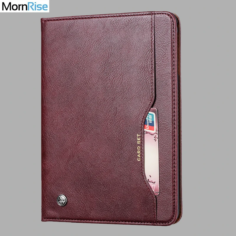 

Luxury Vintage Suede Leather Smart Cover For iPad Air iPad a1822 5th generation Case Wallet Card Stand Magnetic Book Flip Case