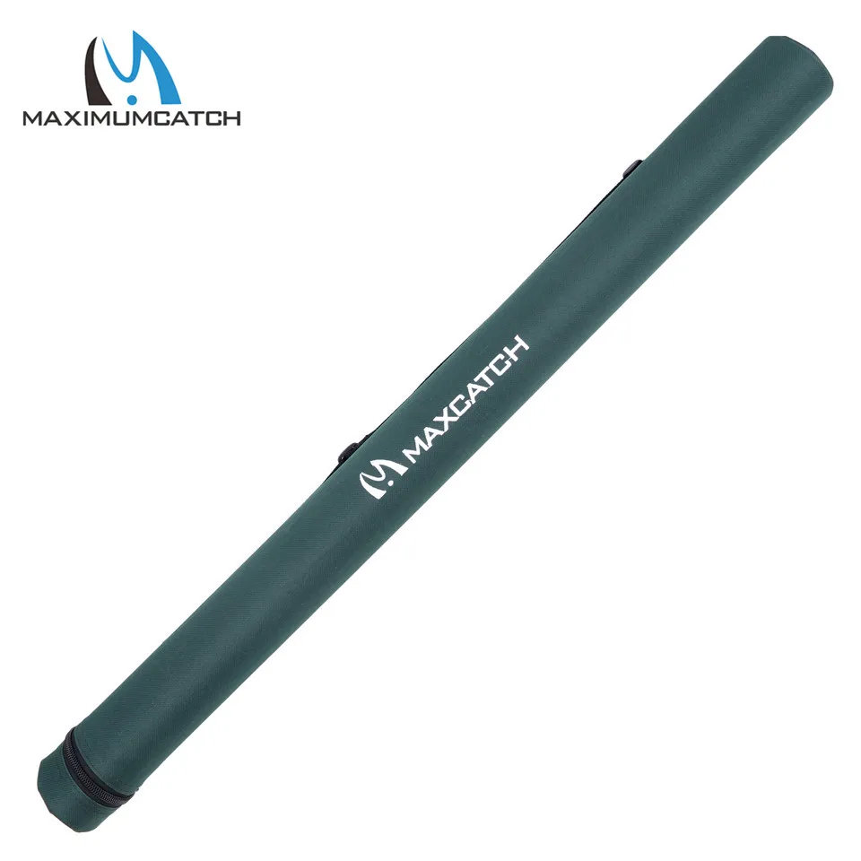 Maximumcatch Grass Green Cordura Tube Carbon Fiber Fly Rod Tube for Rods 30" fits 9' and 10'Fly