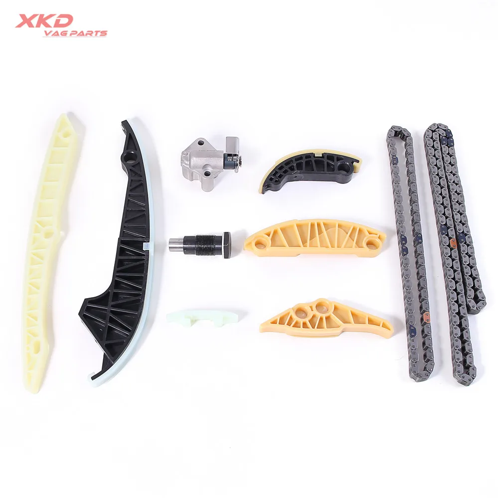 EA888 Engine 10 pcs Timing Chain Set For VW Jetta Golf Jetta EOS Passat Audi A4 TT 1.8T/2.0Tin