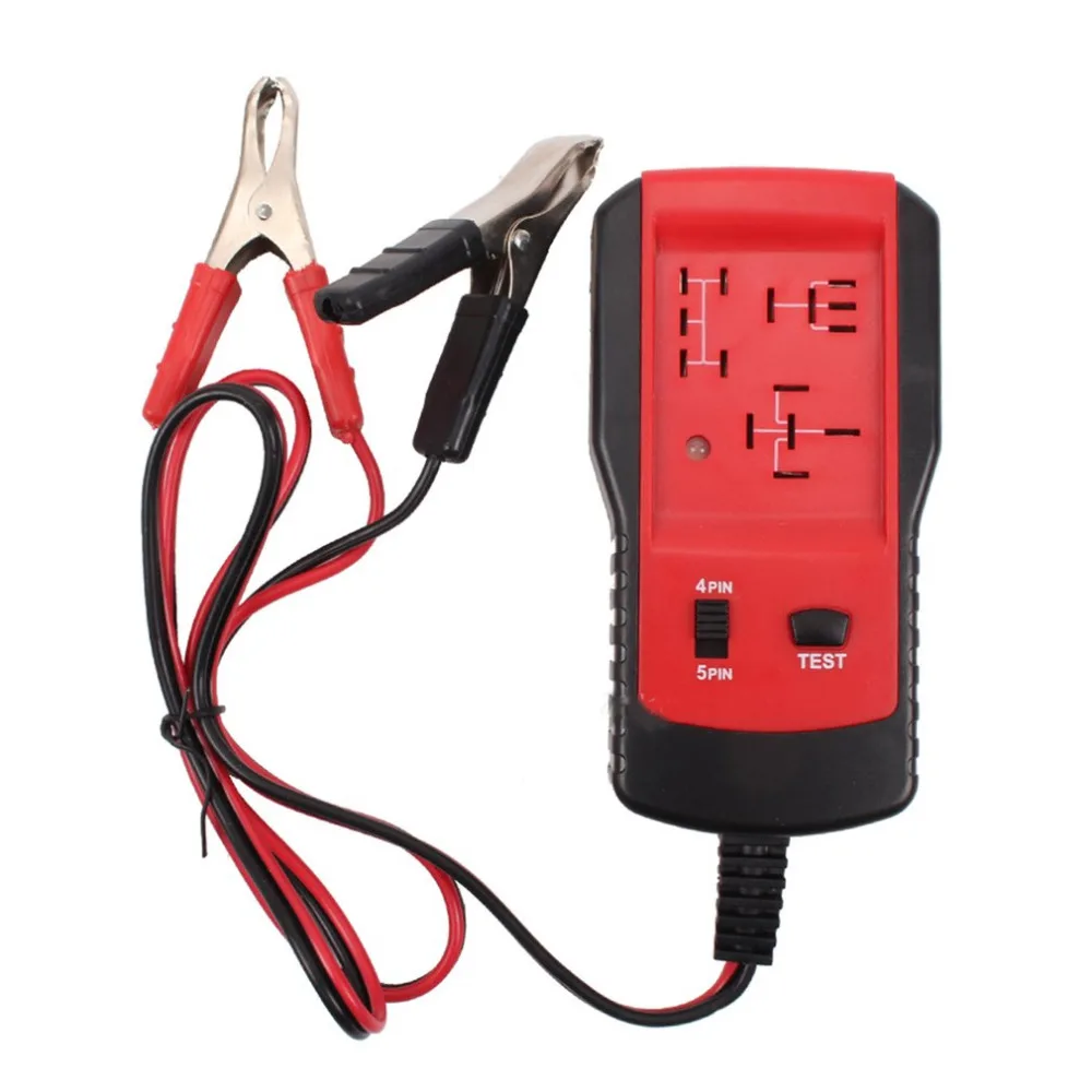 

Universal 12V Cars Relay Tester Relay Testing Tool Auto Battery Checker Accurate Diagnostic Tool Portable Automotive Parts