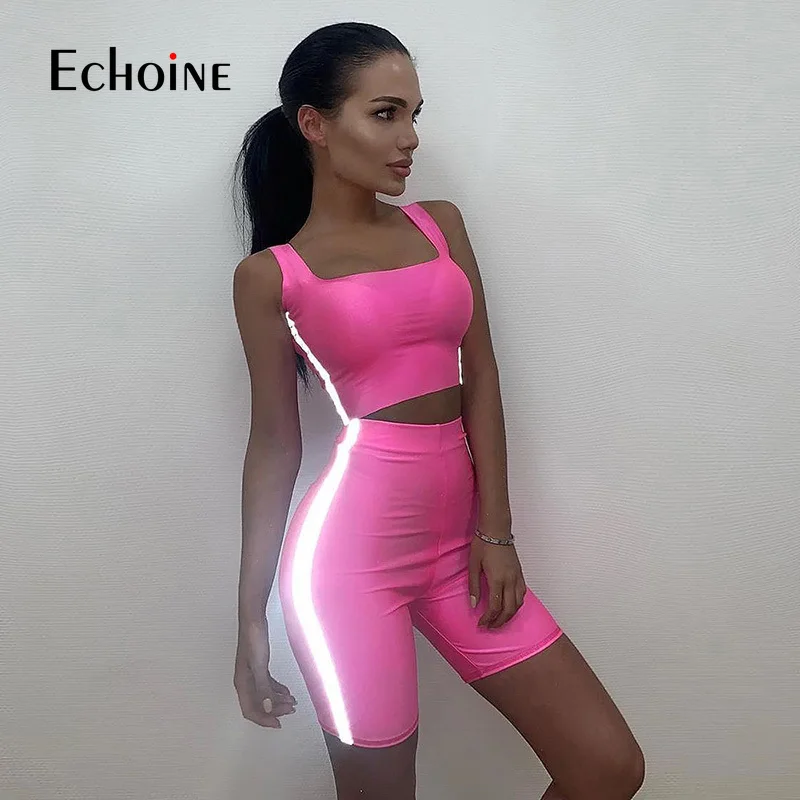 الصيف النيون يعكس اثنين قطعة مجموعة اللياقة البدنية ملابس النساء السائق مجموعة تي شيرتات قصيرة للأطفال العرق الملابس مهرجان نادي رياضية مطا... الصيف النيون يعكس اثنين قطعة مجموعة اللياقة البدنية ملابس النساء السائق مجموعة تي شيرتات قصيرة للأطفال العرق الملابس مهرجان نادي رياضية مطا...