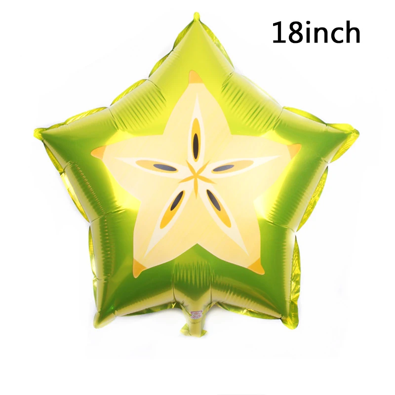 18inch balloon 2 1 шт., различные стили, мороженое, бургер, фри, попкорн, сэндвич, фрукты и овощи, фольгированный шар, детский Декор для дня рождения, игрушка "Десерт" - Цвет: 18inch balloon 2