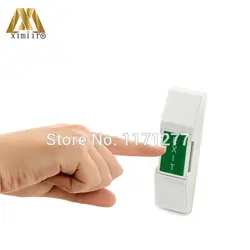 E18 Пластик Зеленая дверь кнопка выхода сенсорный выключатель Кнопка Применение для Система контроля доступа