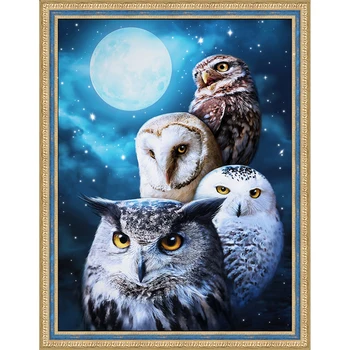 

5D DIY Diamond Painting moonlight Full Drill Rhinestone Cross stitch kits Diamond Embroidery Crafts Christmas Gift
