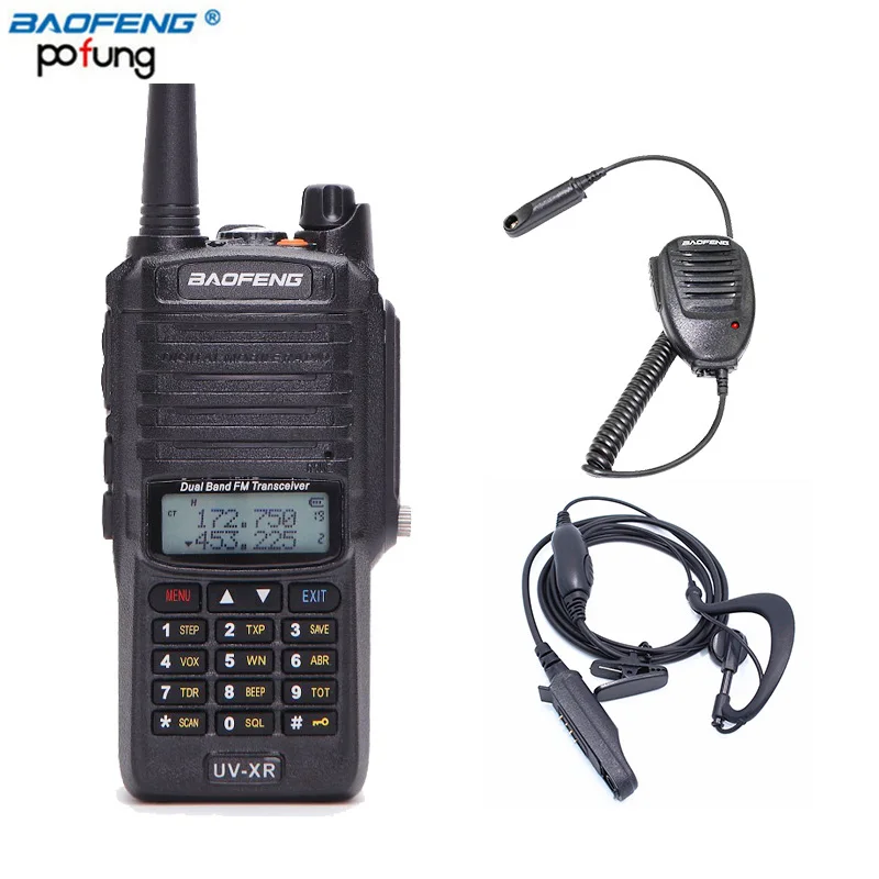 Baofeng UV XR 10 Вт Высокая мощность 4800 мАч IP67 водонепроницаемая Двухдиапазонная рация