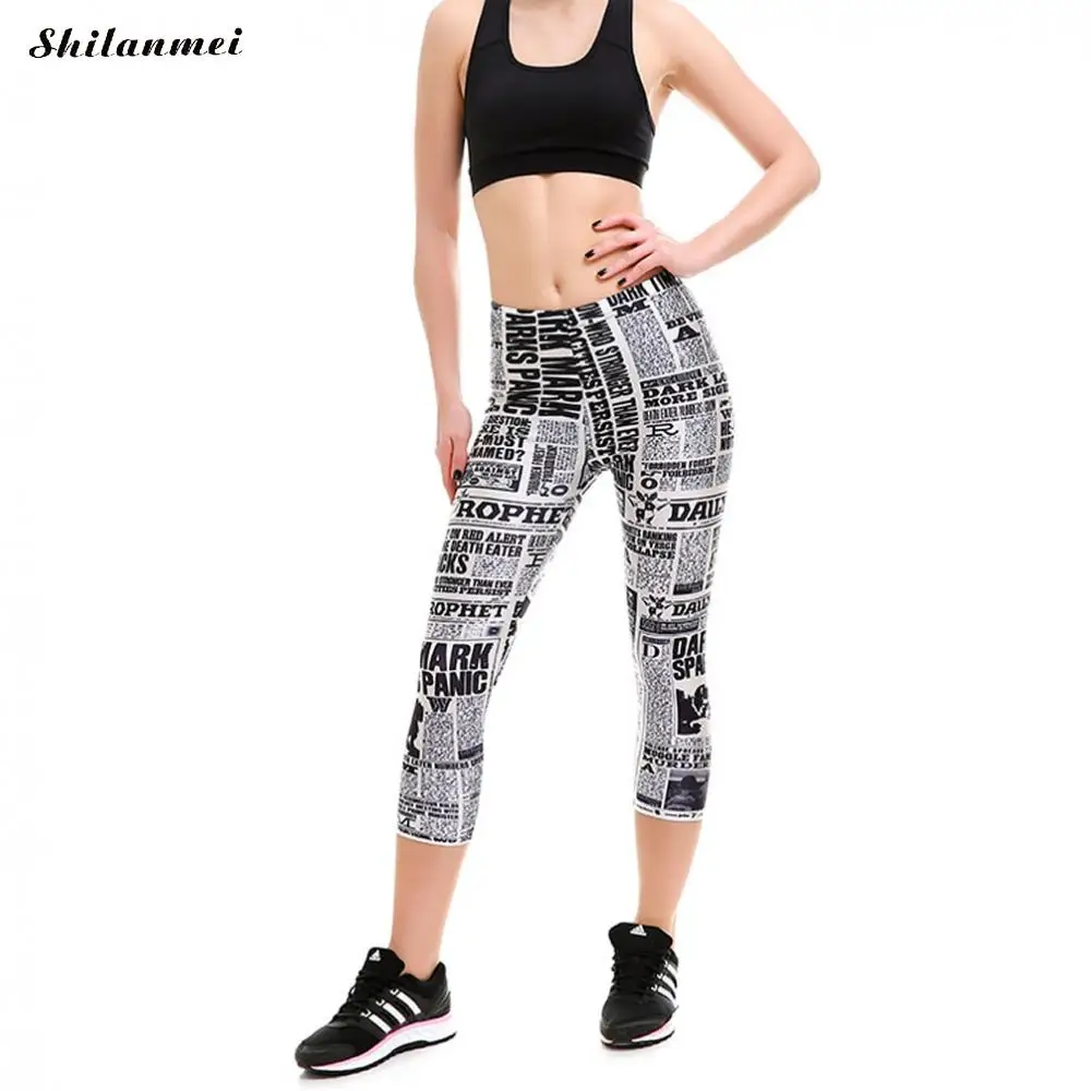 S 4XL plus size Yoga pant women legging tights pants sport breathable