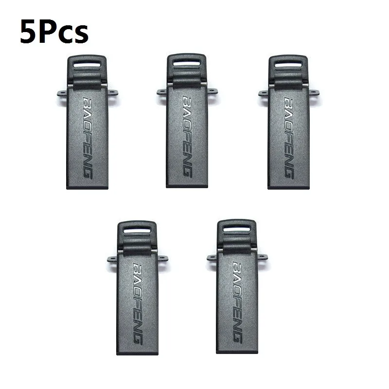 5Pcs Original Baofeng Belt Clip Fit for BAOFENG Radios UV5R 5RA 5RB 5AE