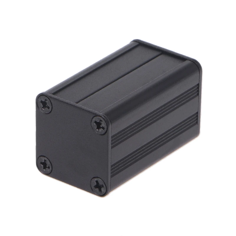 

New DIY Extruded Electronic Project Aluminum Enclosure Case Black 40x25x25mm