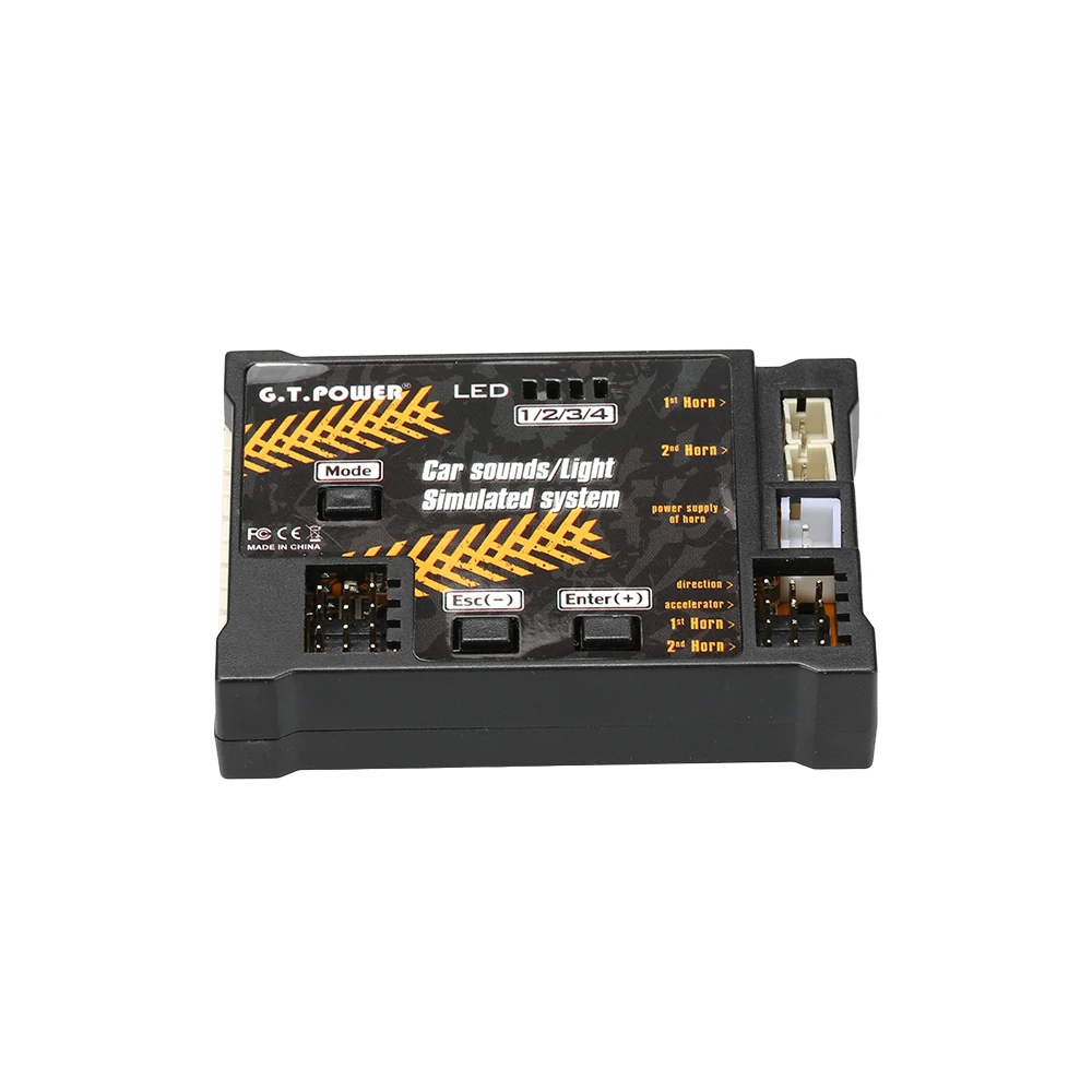 Автомагнитола с имитацией системы звукового освещения для внедорожника