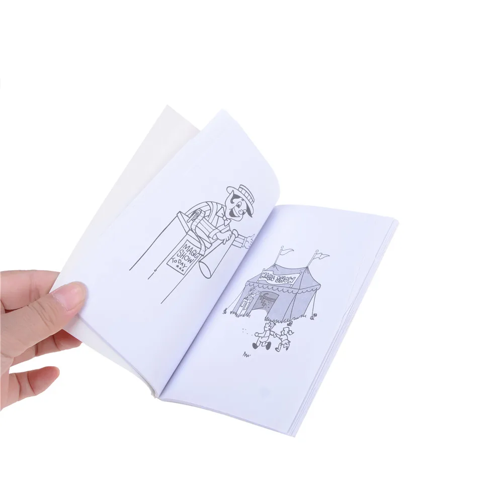 Смешная комедия волшебная раскраска Волшебные трюки Иллюзия детская игрушка подарок крупным планом Тур де магические книги 15*10,5 см