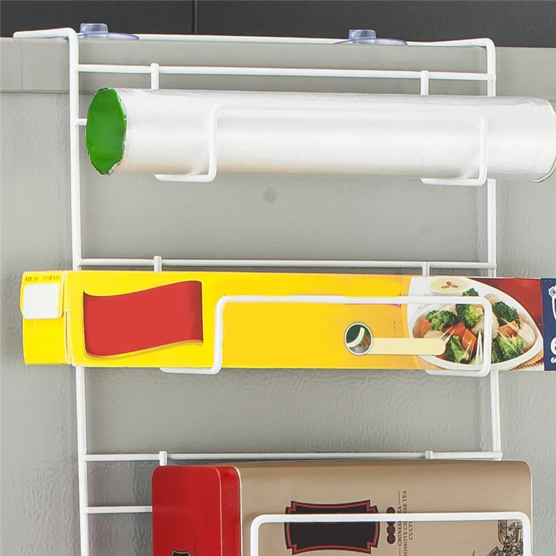 

Refrigerator Side Wall Hanger Kitchen Storage Rack Multifunction Hanging Shelf QP2