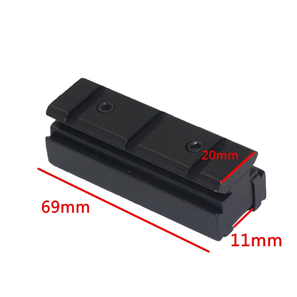 

Hunting 11mm turn 20mm or 11mm extended mount Hunting Rifle Optical Sight Bracket holder support Scope Mount Ring weaver rail