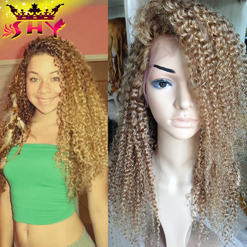 Curly blonde lace wig Clearance