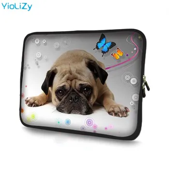 

Pugs print mini Ultralbook cover tablet case 7 notebook sleeve 7.9 soft laptop protective bag for apple ipad air 2 TB-5022