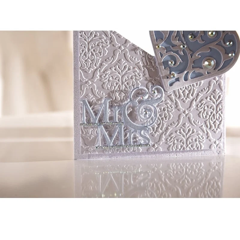 

Word Salutation "Mr & Mrs" Metal Cutting Dies Stencils DIY Scrapbooking Album Paper Cards Craft Decorative Embossing New 2019