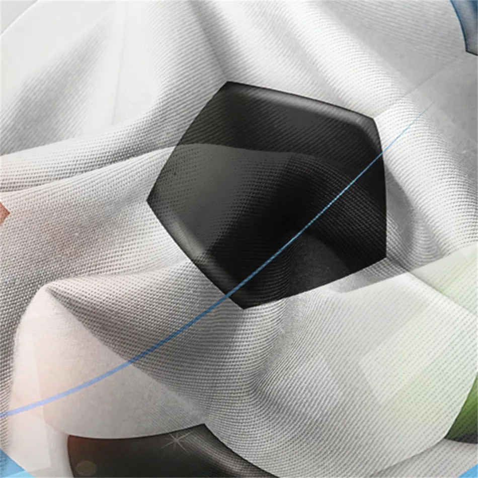 Огненный футбольный мяч дизайн простыня 3D Футбольный принт простыня с принтом футбольного стадиона постельное белье с глубоким карманом полиэстер постельное белье