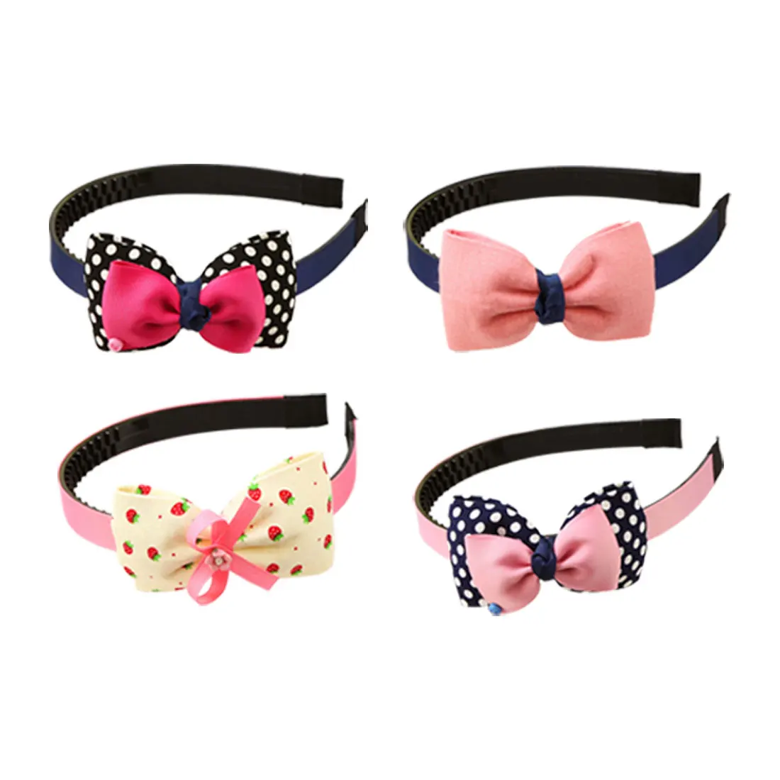 

Floral Flower Fabric Butterfly Bow Headband Knot Head Band Headbands Women Girls Spotted Headdress Hair Accessories