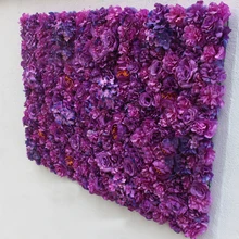 8ft x 8ft фиолетовый свадебный цветок стены цветок фон с подставкой Роза и Гортензии фон с Алюминий в сложенном виде трубы рамы